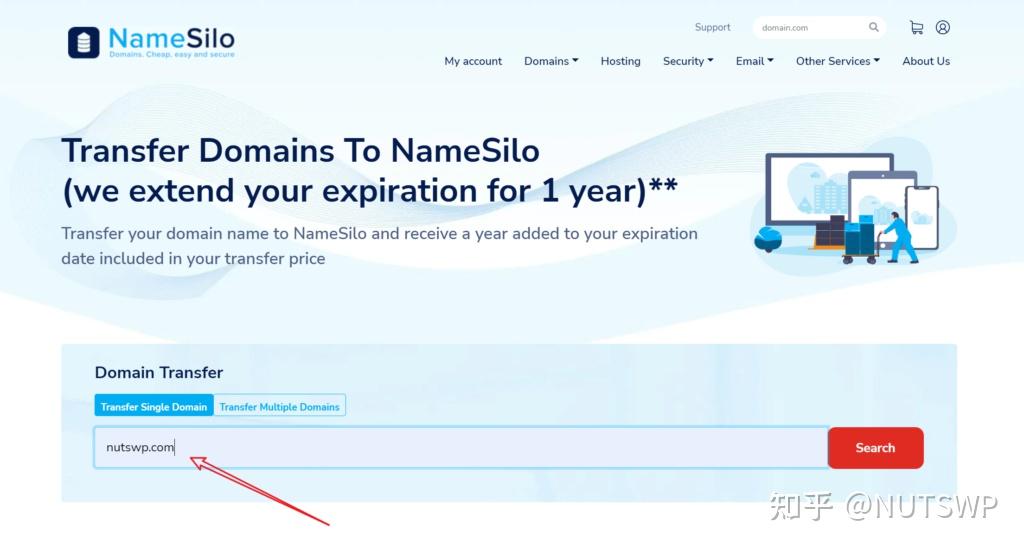 如何将域名迁移到Namesilo(2025年Namesilo域名转入图文详解)